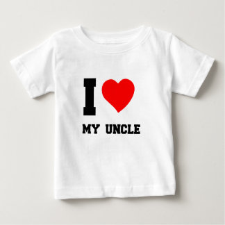 T-SHIRT POUR BÉBÉ J'AIME MON ONCLE