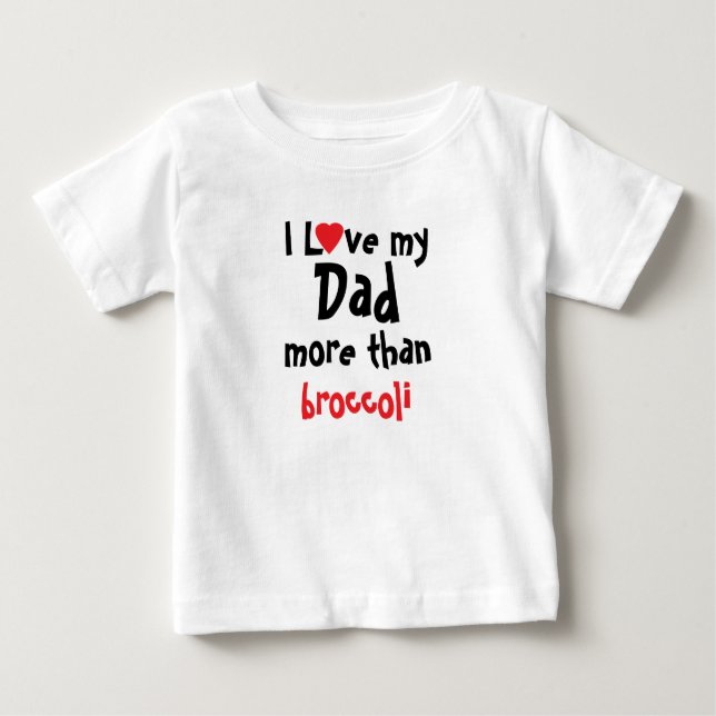 T-shirt Pour Bébé J'Aime Mon Papa Fantastique T-shirt bébé (Devant)