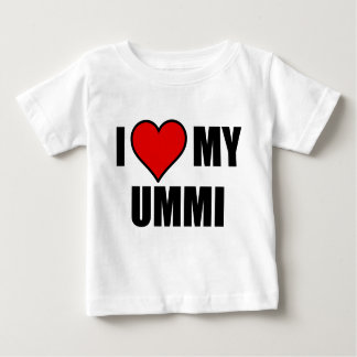 T-SHIRT POUR BÉBÉ J'AIME MON UMMI