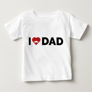 T-shirt Pour Bébé J'aime Papa