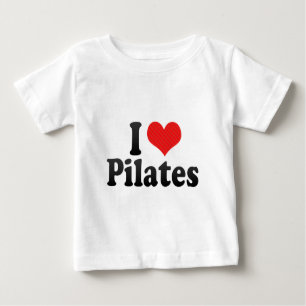 T-shirt Pour Bébé J'aime Pilates