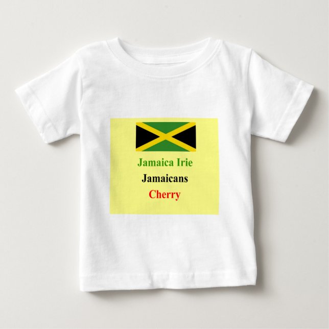 T-shirt Pour Bébé Jamaïque irie (Devant)