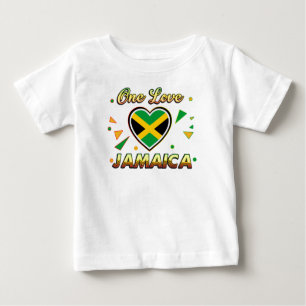 T-shirt Pour Bébé Jamaïque One Love Group Vacances Cruise Matching