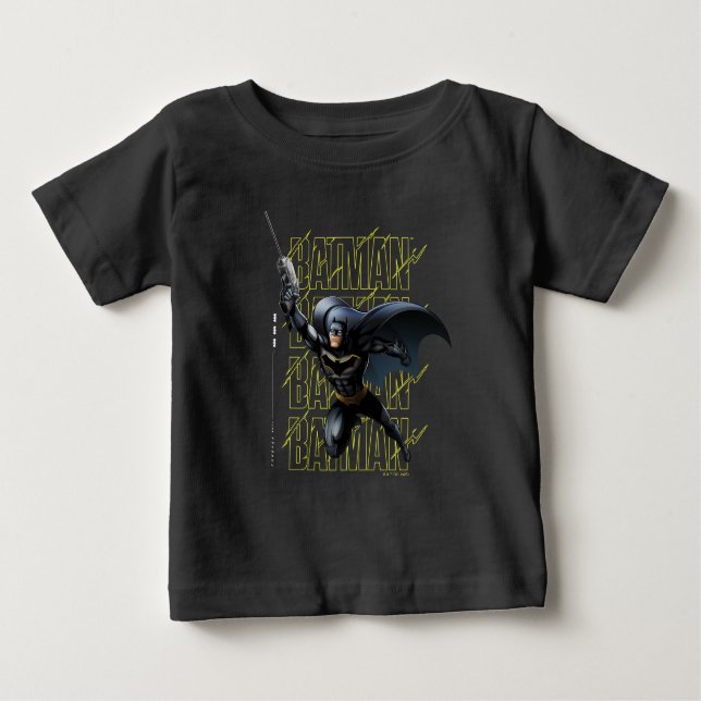 T-shirt Pour Bébé Jamais Batman Grappling Hook (Devant)