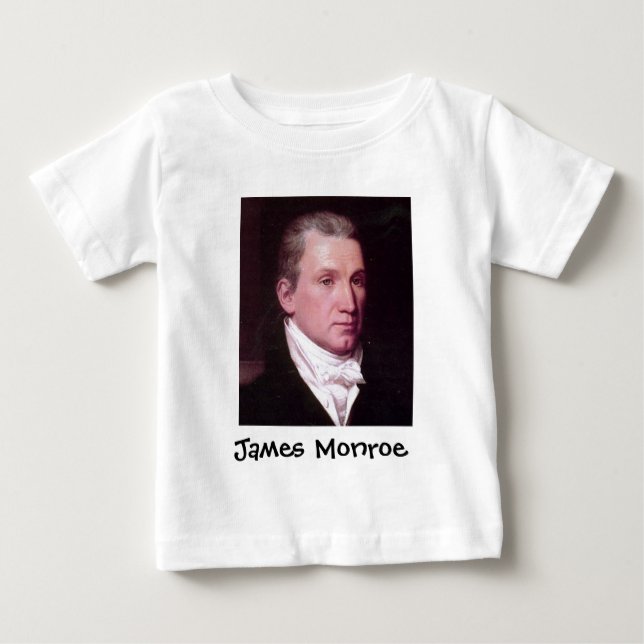 T-shirt Pour Bébé James Monroe (Devant)