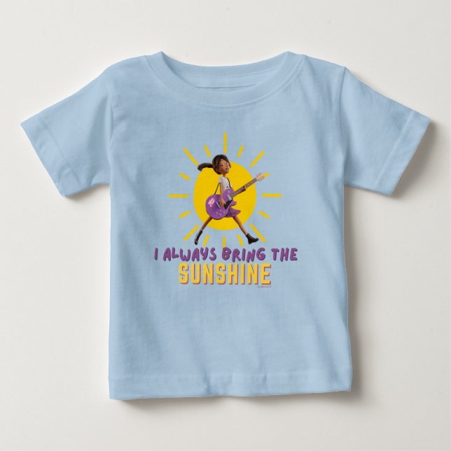 T-shirt Pour Bébé J'apporte toujours le soleil (Devant)