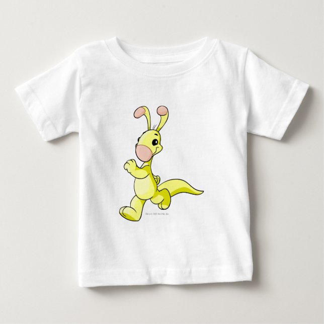 T-shirt Pour Bébé Jaune Blumaroo (Devant)