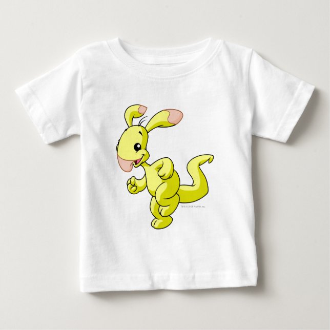 T-shirt Pour Bébé Jaune Blumaroo (Devant)