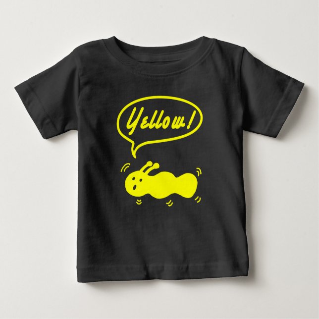 T-shirt Pour Bébé Jaune! T-shirt bébé (Devant)