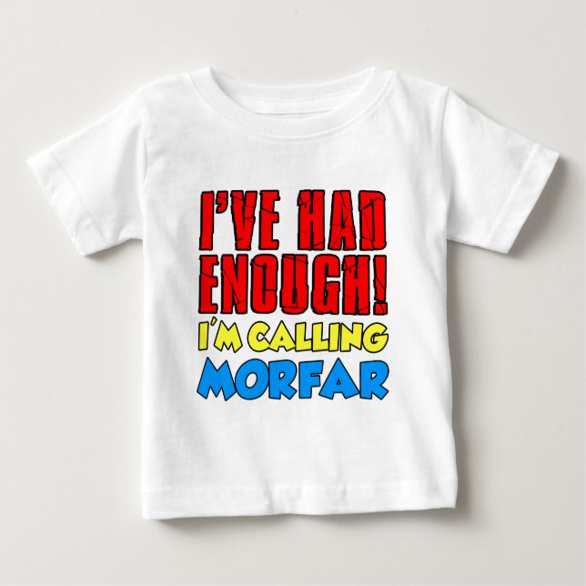 T-shirt Pour Bébé J'Avais Assez Appelé Morfar (Devant)