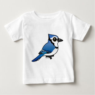 T-shirt Pour Bébé Jay bleu Birdorable