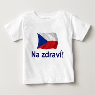 T-shirt Pour Bébé Jdravi tchèque de Na !