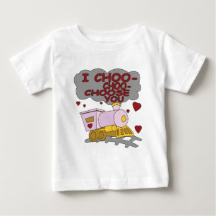 T-shirt Pour Bébé Je Choo Choo Choo Choisissez Vous