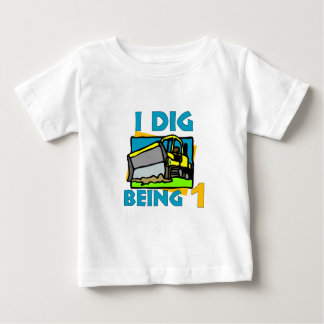 T-shirt Pour Bébé Je creuse être 1
