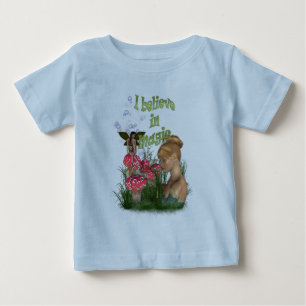 T-shirt Pour Bébé Je crois en T-shirt bébé magique