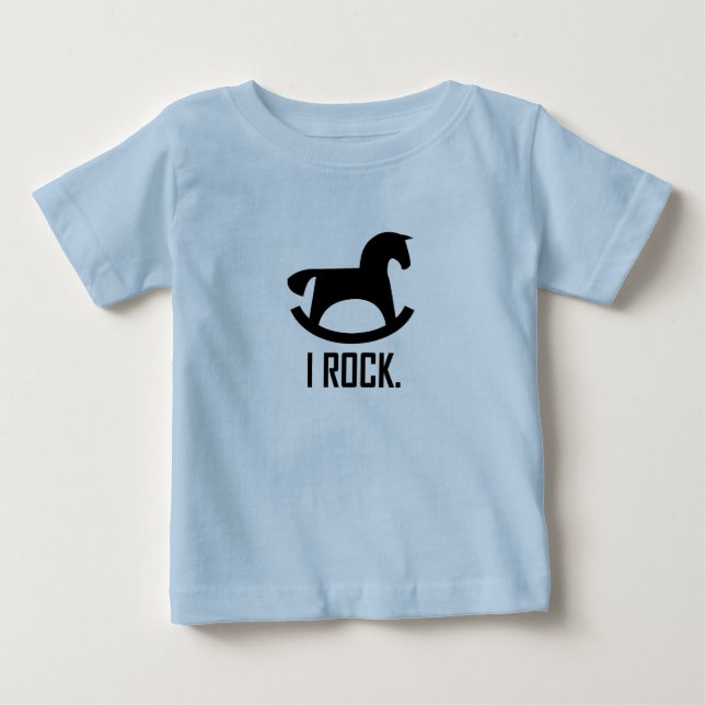 T-shirt Pour Bébé Je déchire (Devant)