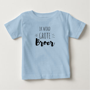 T-shirt Pour Bébé Je deviens grand frère