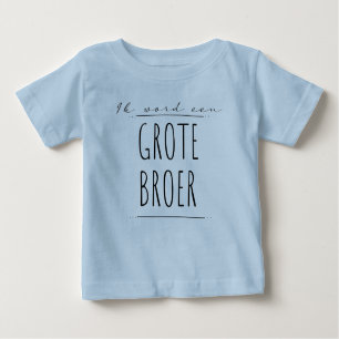 T-shirt Pour Bébé Je deviens un grand frère