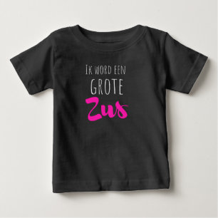 T-shirt Pour Bébé Je deviens une grande soeur