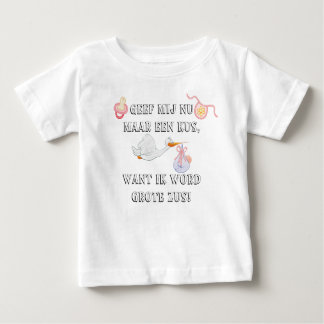 T-shirt Pour Bébé Je deviens une grande soeur