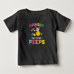 T-shirt Pour Bébé Je me accroche avec mes yeux