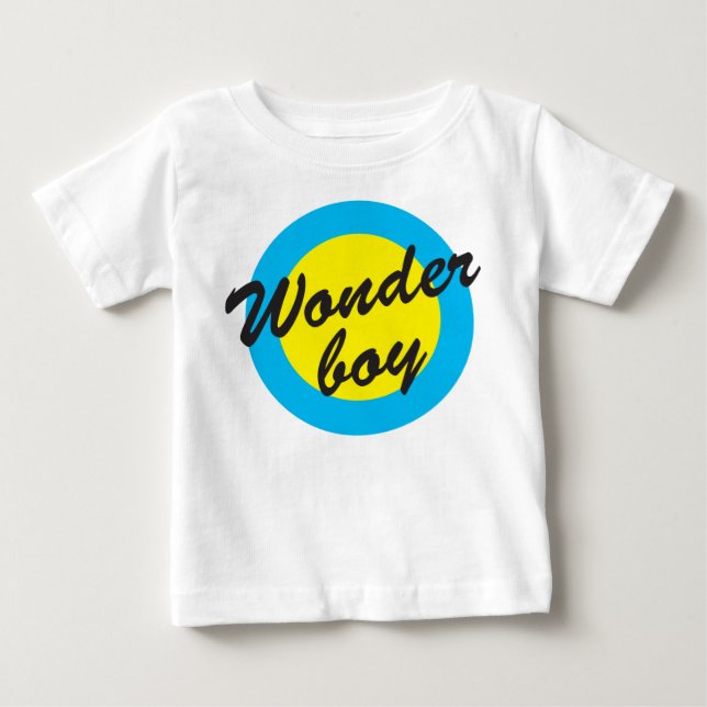 T-SHIRT POUR BÉBÉ JE ME DEMANDE GARÇON (Devant)