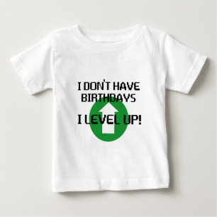 T-shirt Pour Bébé Je n'ai pas d'anniversaire...