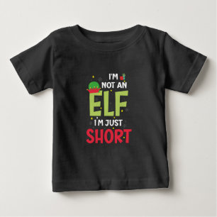 T-shirt Pour Bébé Je Ne Suis Pas Un Elf Famille Pjs De Noël Correspo