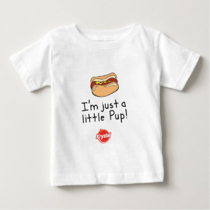 T-shirt Pour Bébé Je ne suis qu'une petite chienne !