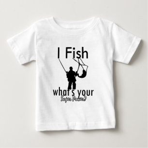T-shirt Pour Bébé Je pêche ce qui est votre super pouvoir