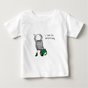 T-shirt Pour Bébé Je peux faire n'importe quoi