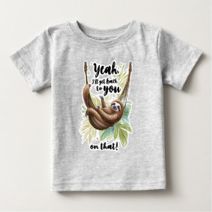 T-shirt Pour Bébé Je reviendrai vers toi