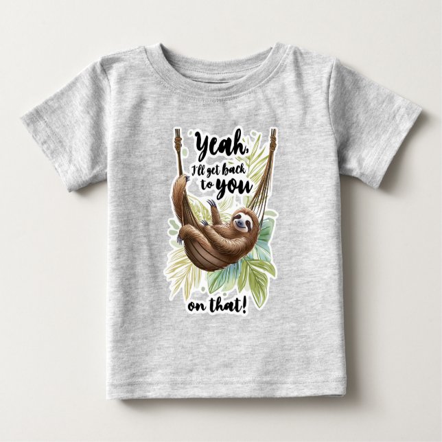 T-shirt Pour Bébé Je reviendrai vers toi (Devant)