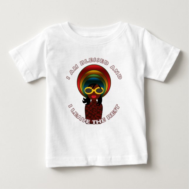 T-shirt Pour Bébé Je Suis Béni (Devant)