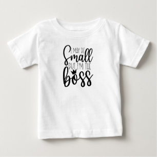 T-shirt Pour Bébé Je suis Boss Funny