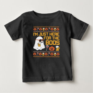 T-shirt Pour Bébé Je suis juste là pour les Boos