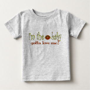 T-shirt Pour Bébé Je suis le bébé m'aime