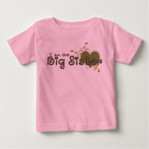 T-shirt Pour Bébé Je suis le Big Sis
