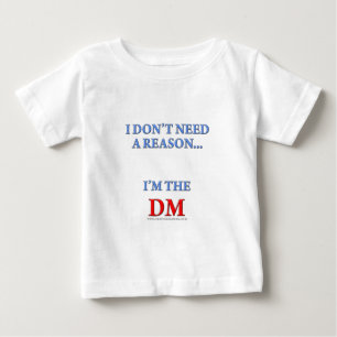 T-shirt Pour Bébé Je suis le DM