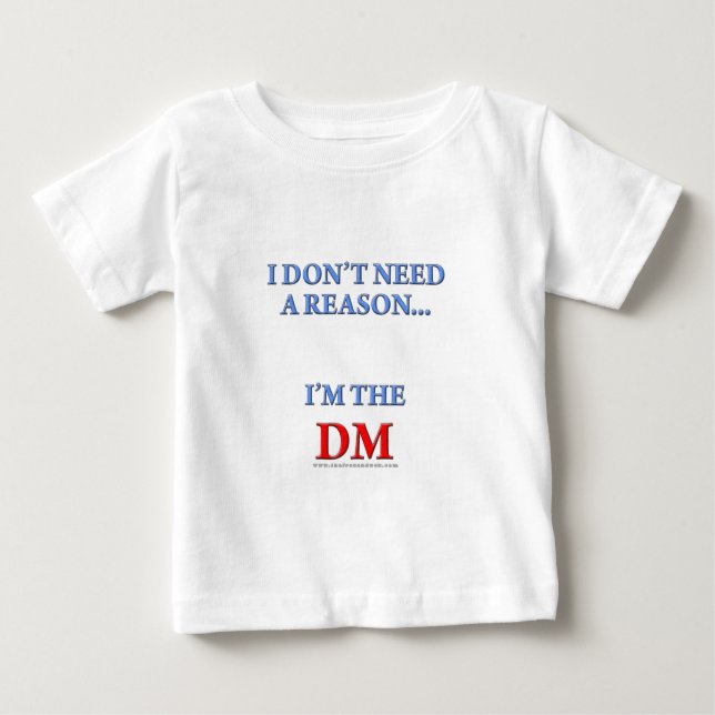 T-shirt Pour Bébé Je suis le DM (Devant)