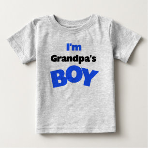T-shirt Pour Bébé Je suis le garçon de grand-père