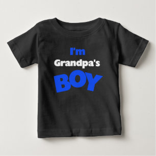 T-shirt Pour Bébé Je suis le garçon de grand-père