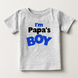 T-shirt Pour Bébé Je suis le garçon de Papa