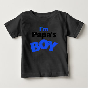T-shirt Pour Bébé Je suis le garçon de Papa