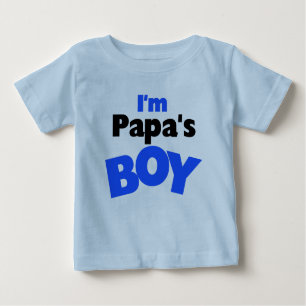 T-shirt Pour Bébé Je suis le garçon du papa