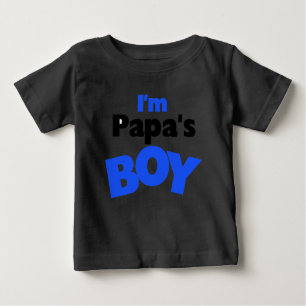 T-shirt Pour Bébé Je suis le garçon du papa