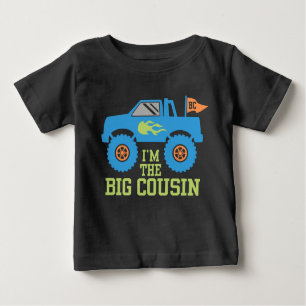 T-shirt Pour Bébé Je suis le grand cousin