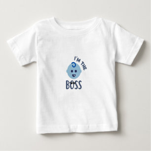 T-shirt Pour Bébé Je suis le patron