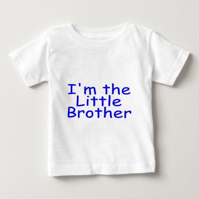 T-shirt Pour Bébé Je Suis Le Petit Frère (Devant)