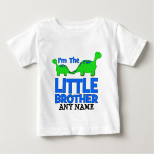 T-shirt Pour Bébé Je suis le PETIT FRÈRE ! Cadeau Dinosaure Personna